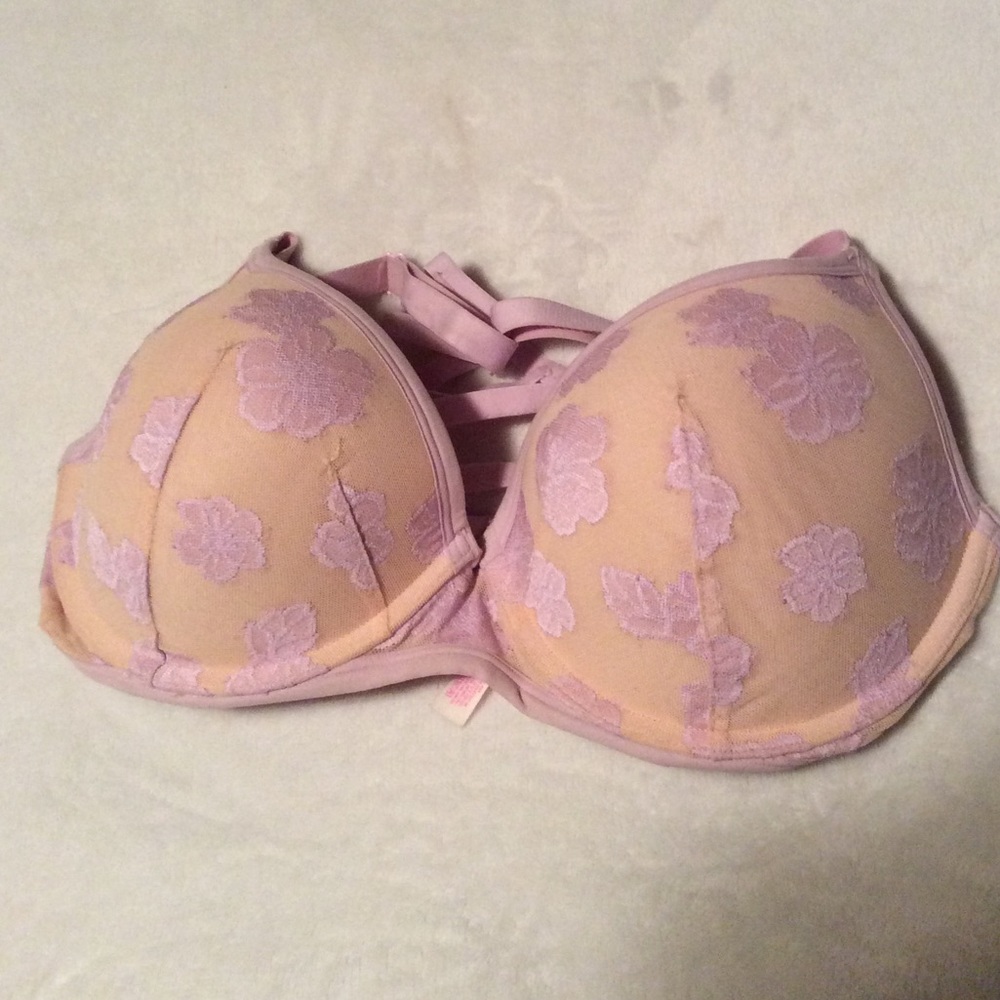 Pink bra